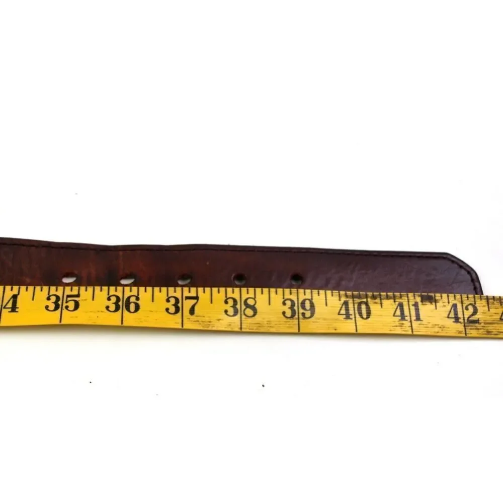 Levi's BROWN REAL LEATHER 1 3/8